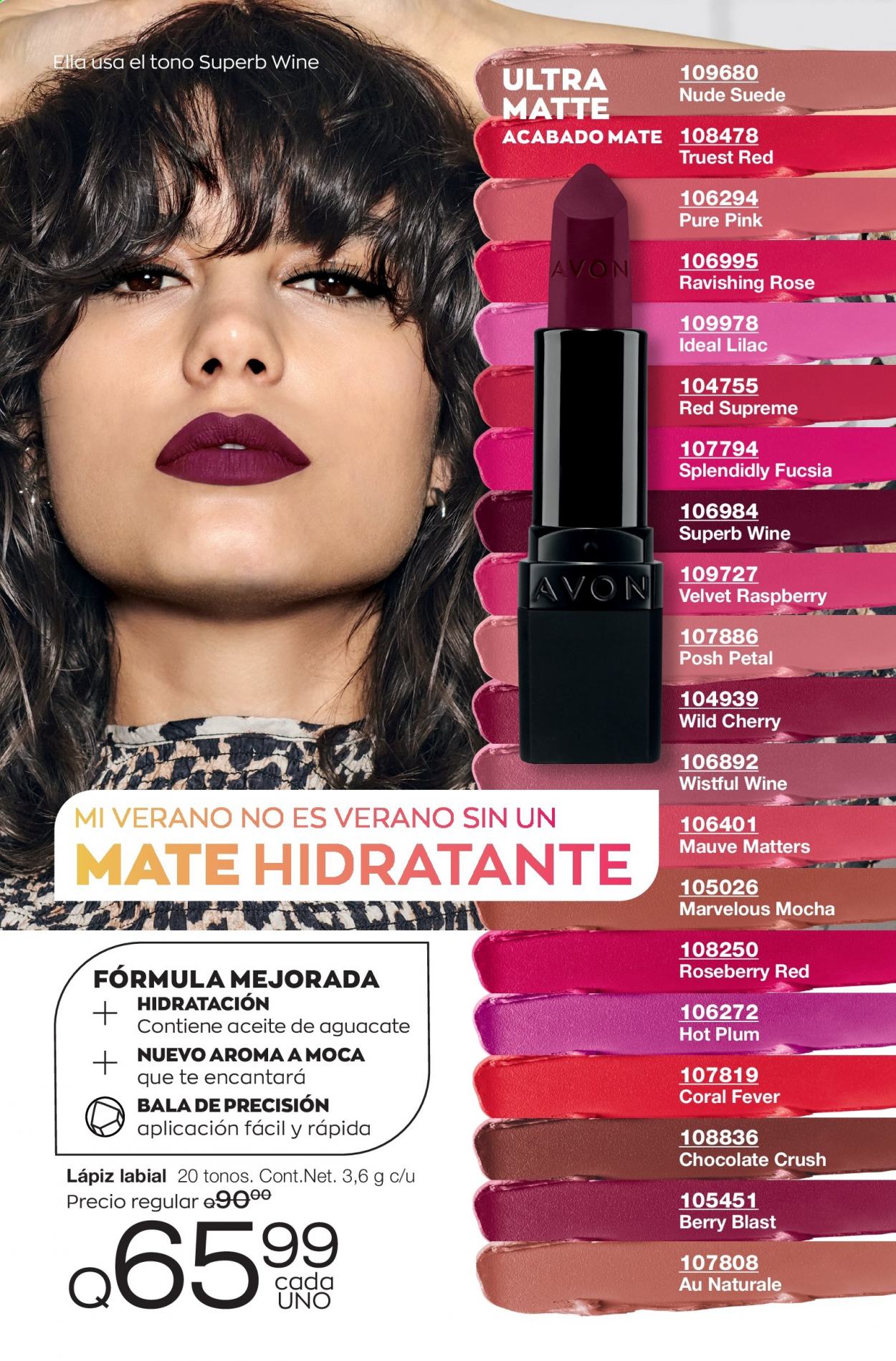 Catálogo Avon. Página 45