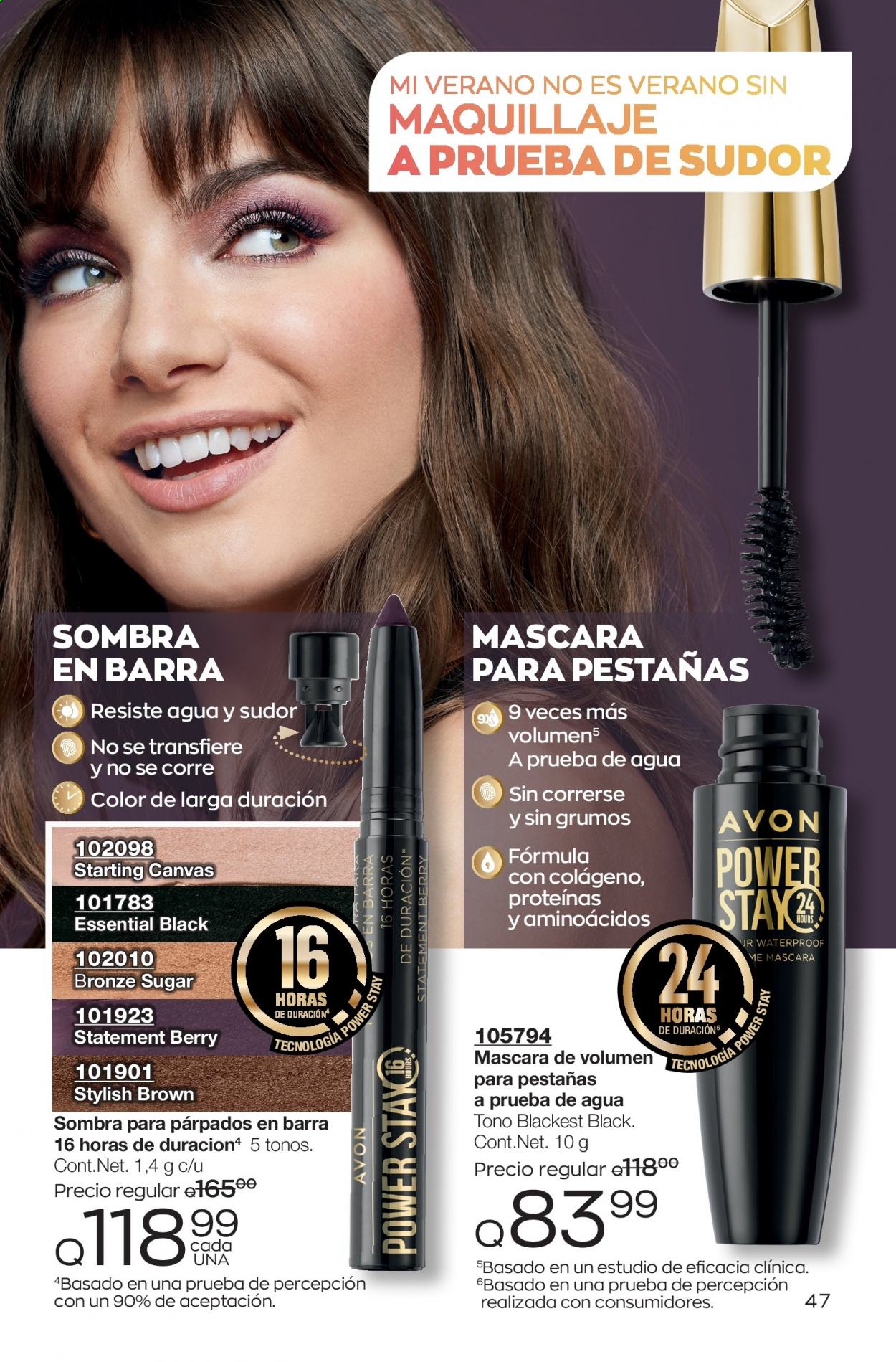 Catálogo Avon. Página 47