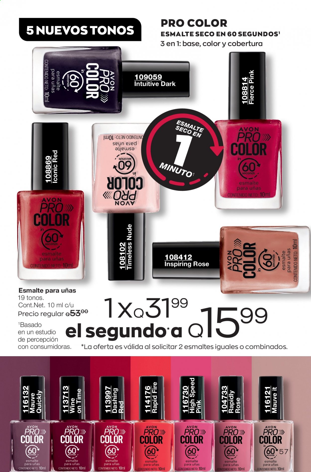 Catálogo Avon. Página 57
