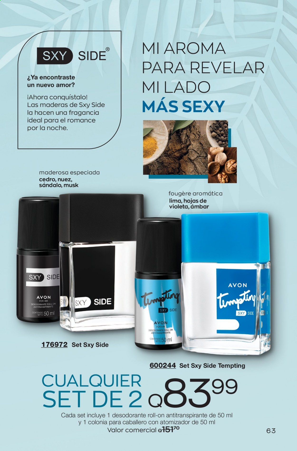 Catálogo Avon. Página 63