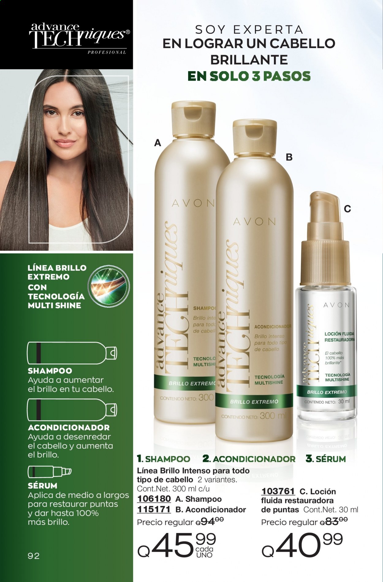 Catálogo Avon. Página 92