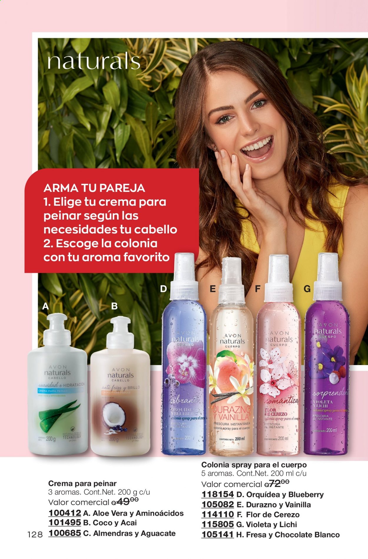 Catálogo Avon. Página 128