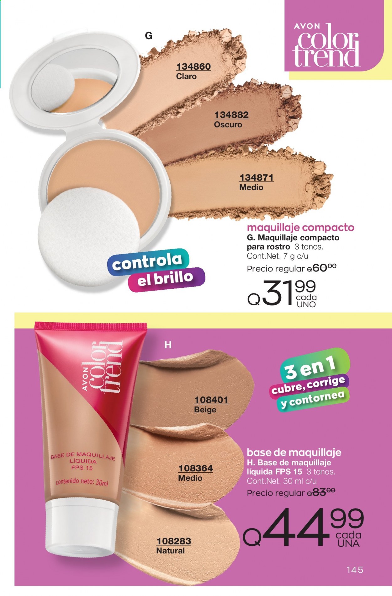 Catálogo Avon. Página 145