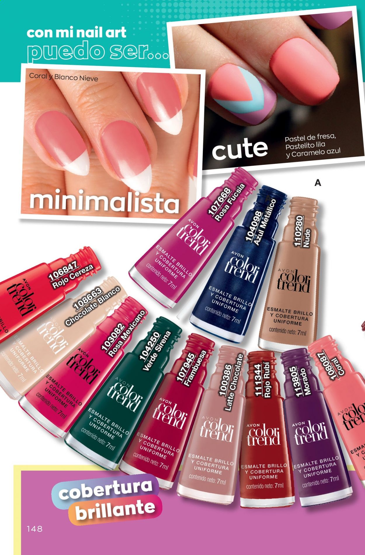 Catálogo Avon. Página 148