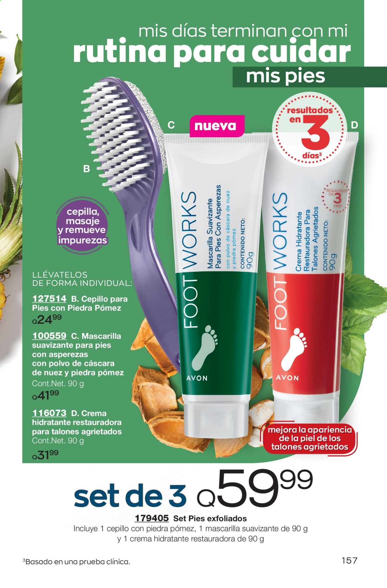 Catálogo Avon. Página 157