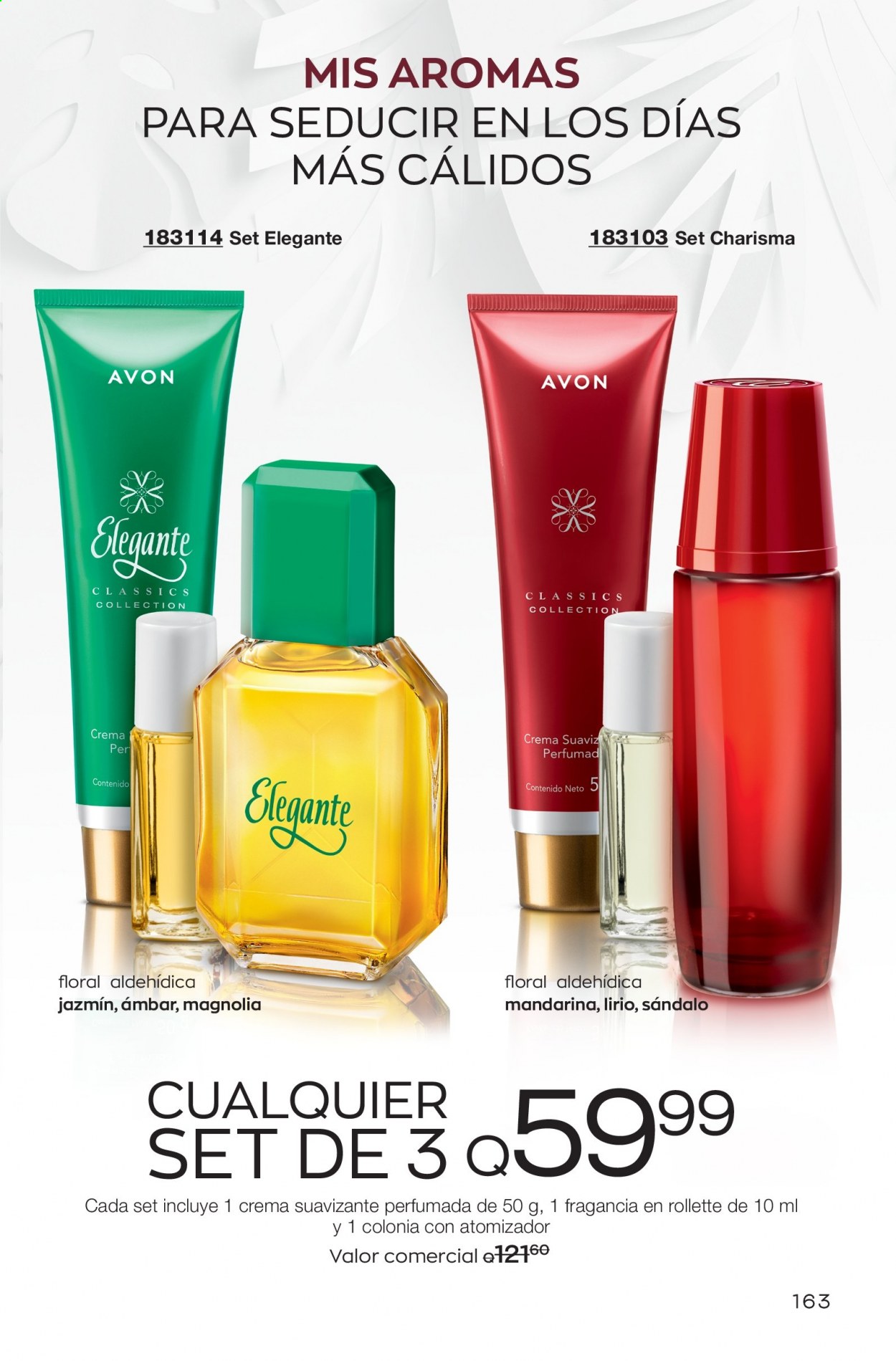 Catálogo Avon. Página 163