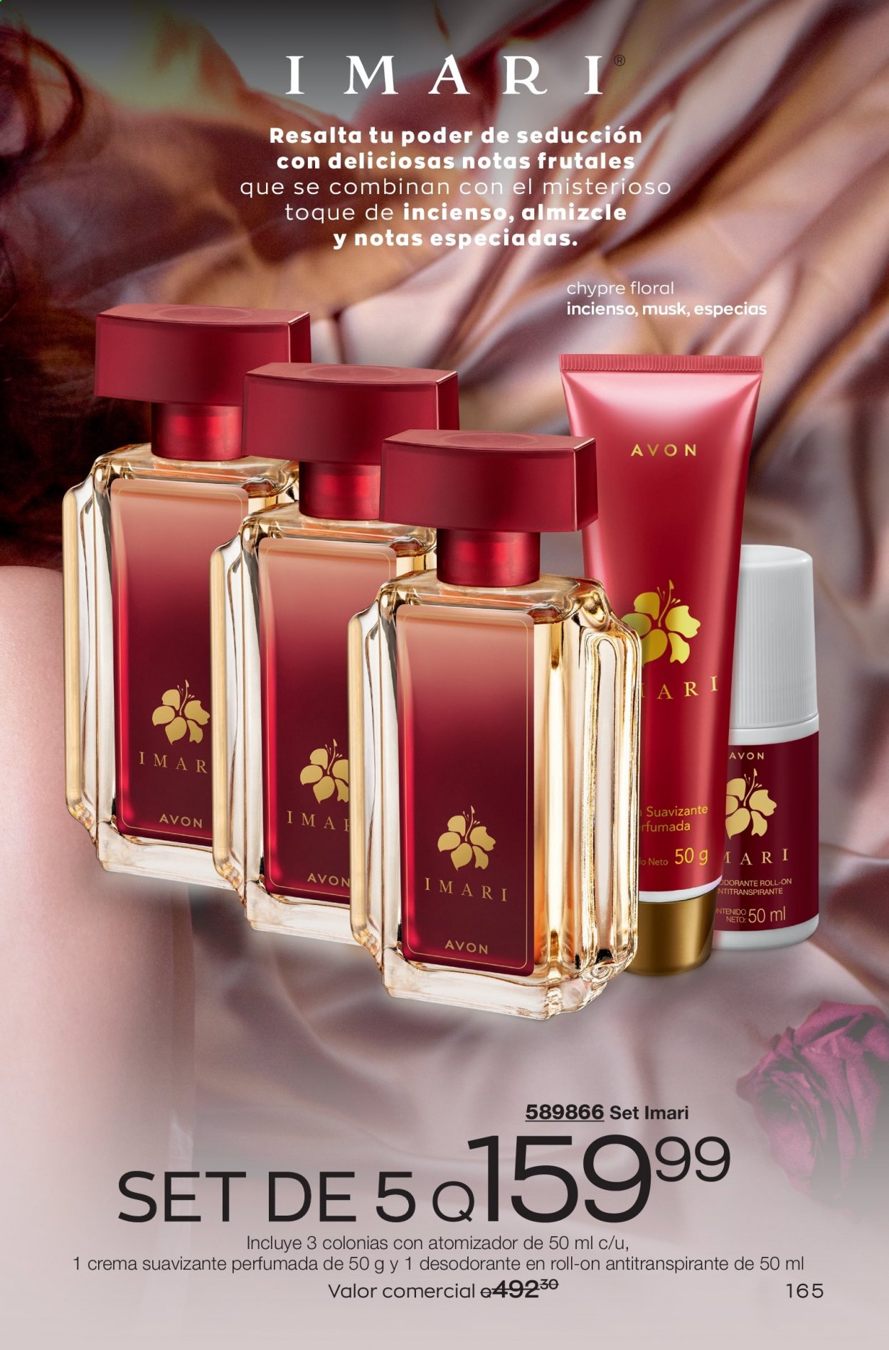 Catálogo Avon. Página 165