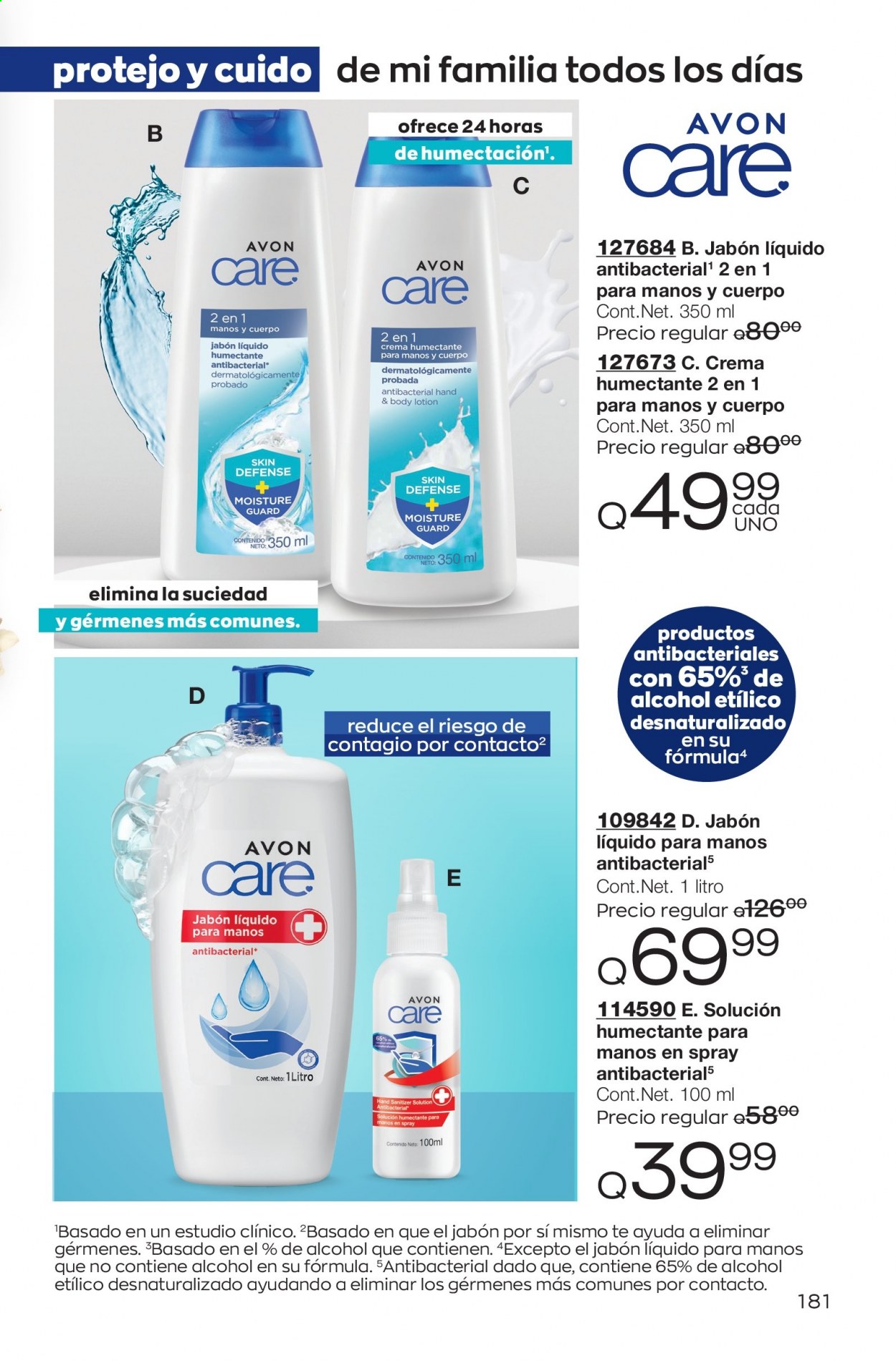 Catálogo Avon. Página 181