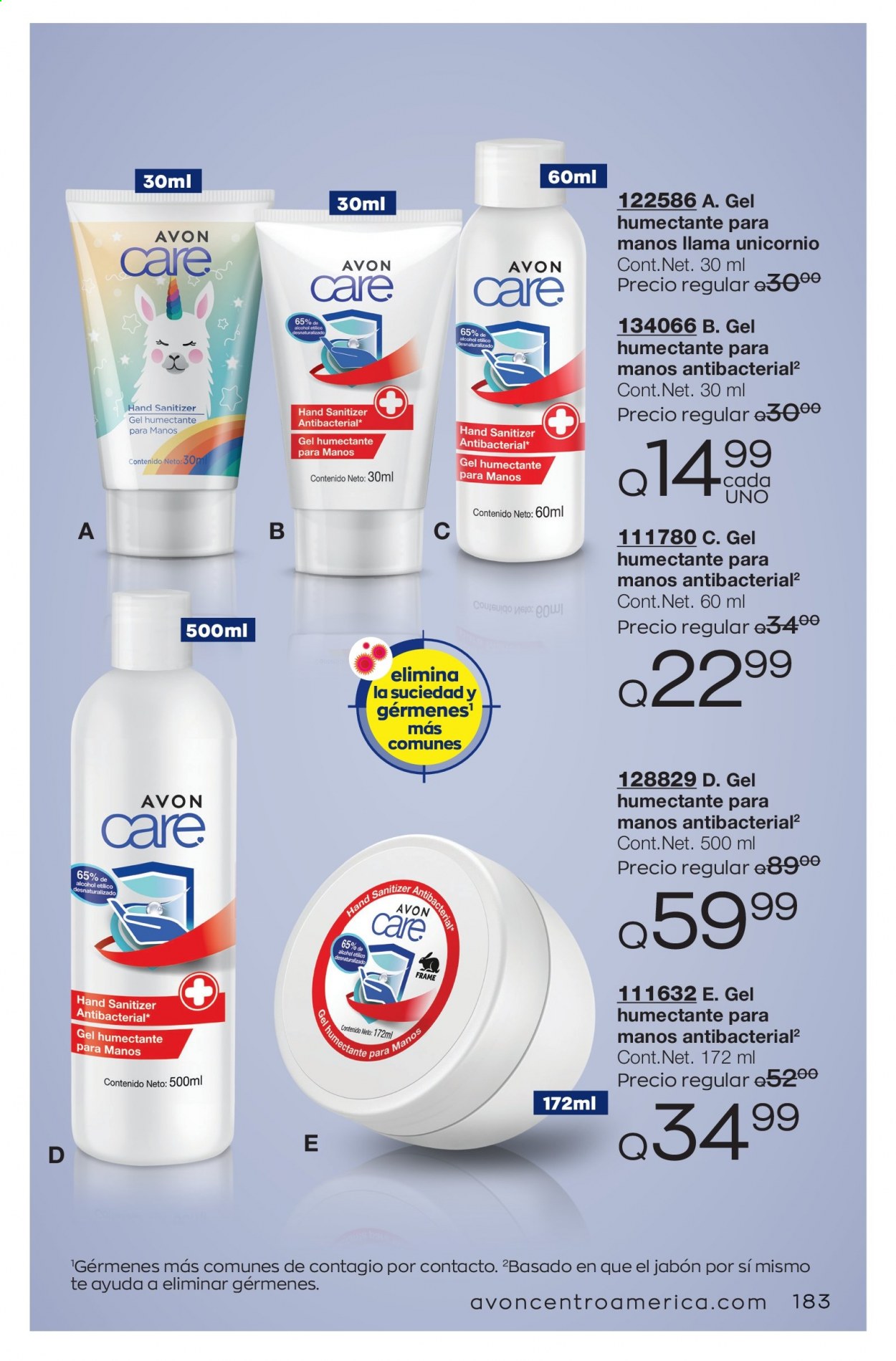 Catálogo Avon. Página 183