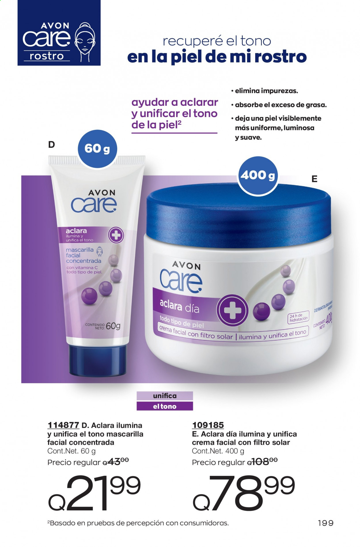 Catálogo Avon. Página 199