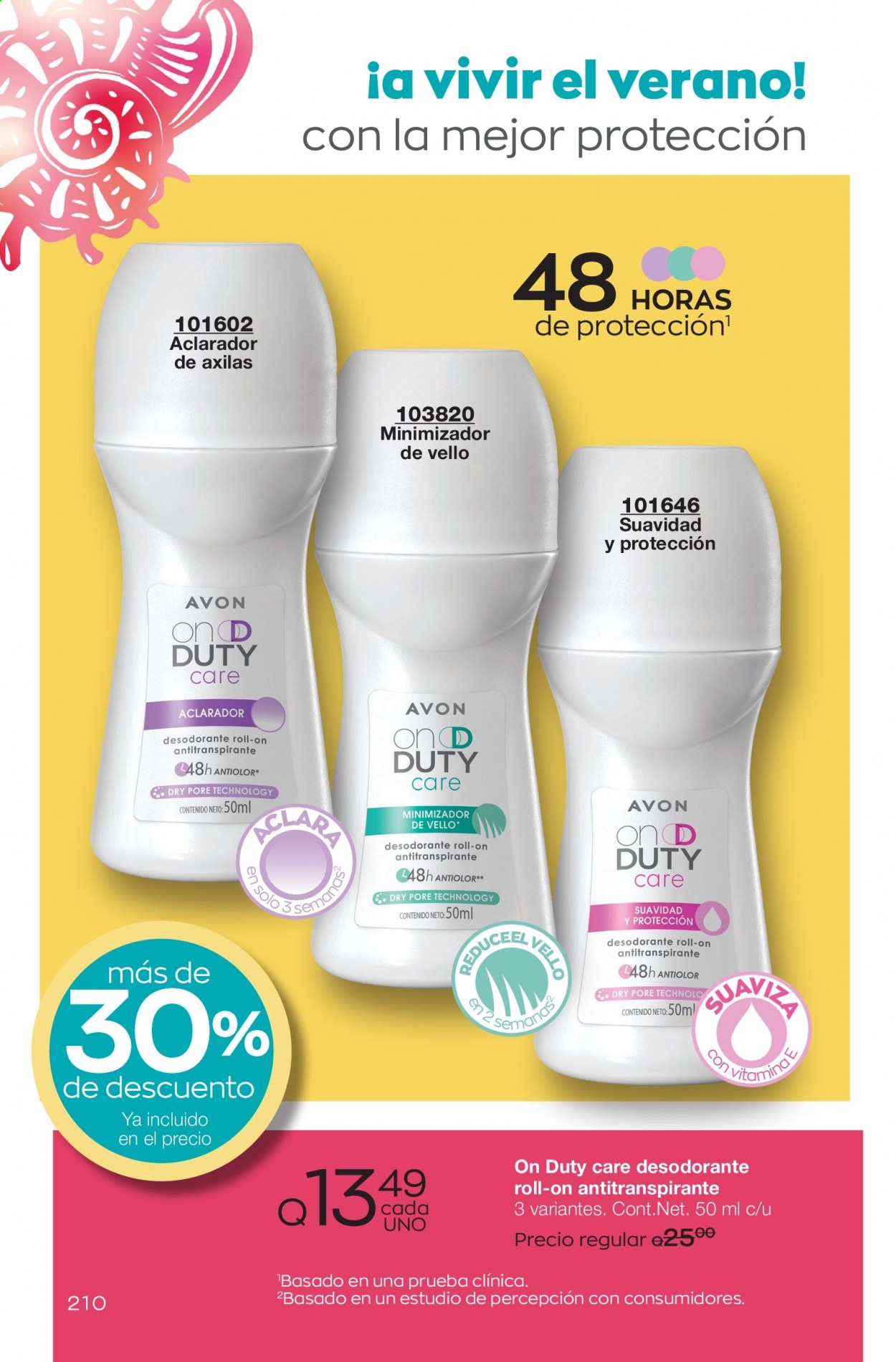 Catálogo Avon. Página 210
