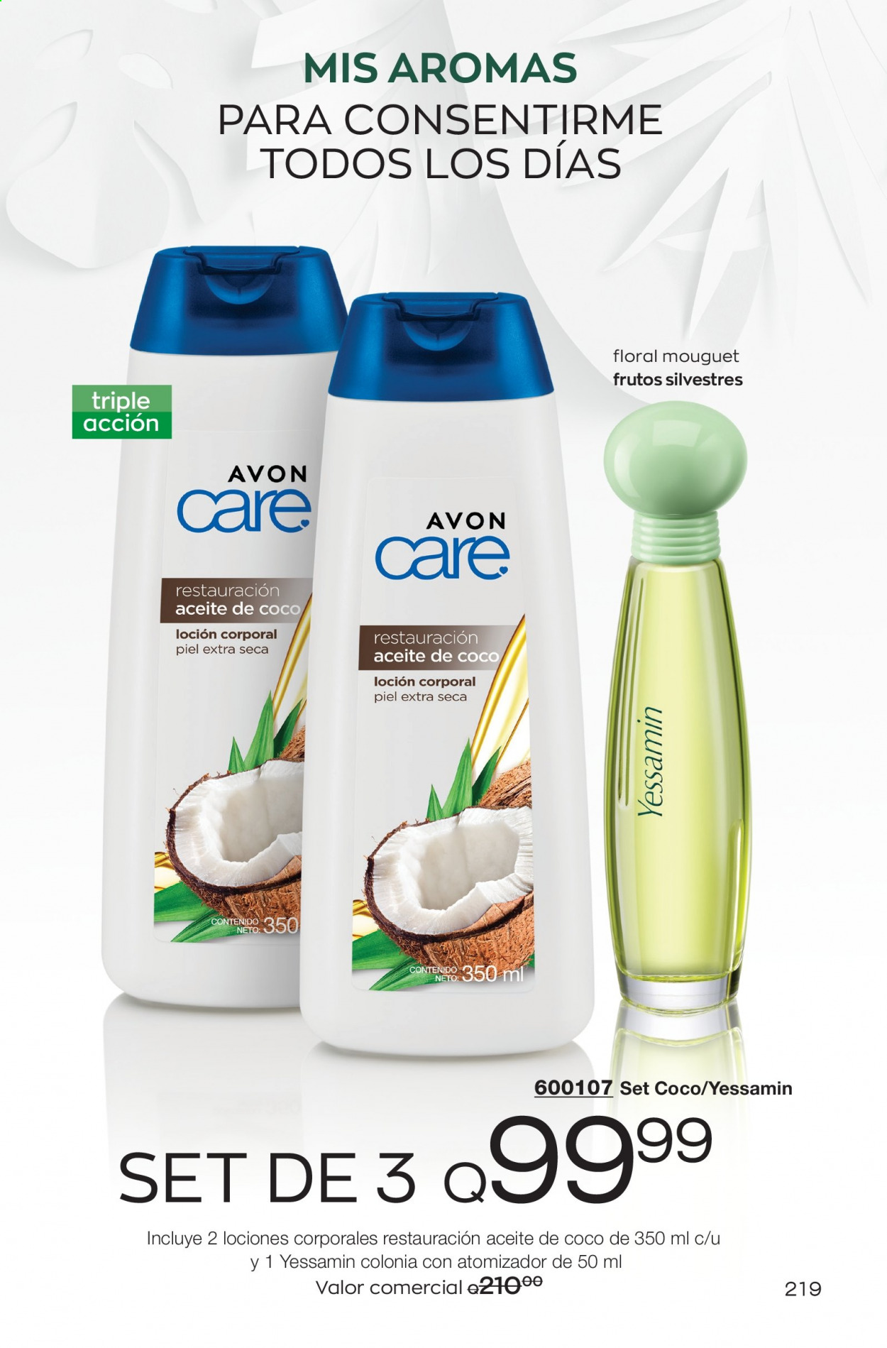 Catálogo Avon. Página 219