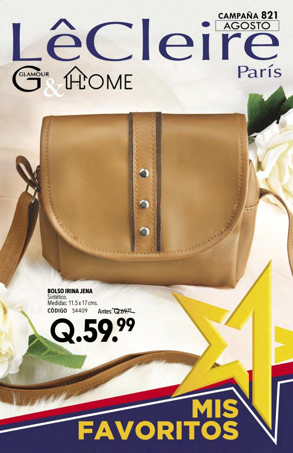 Catálogo LêCleire - 1.8.2021 - 31.8.2021. Página 1