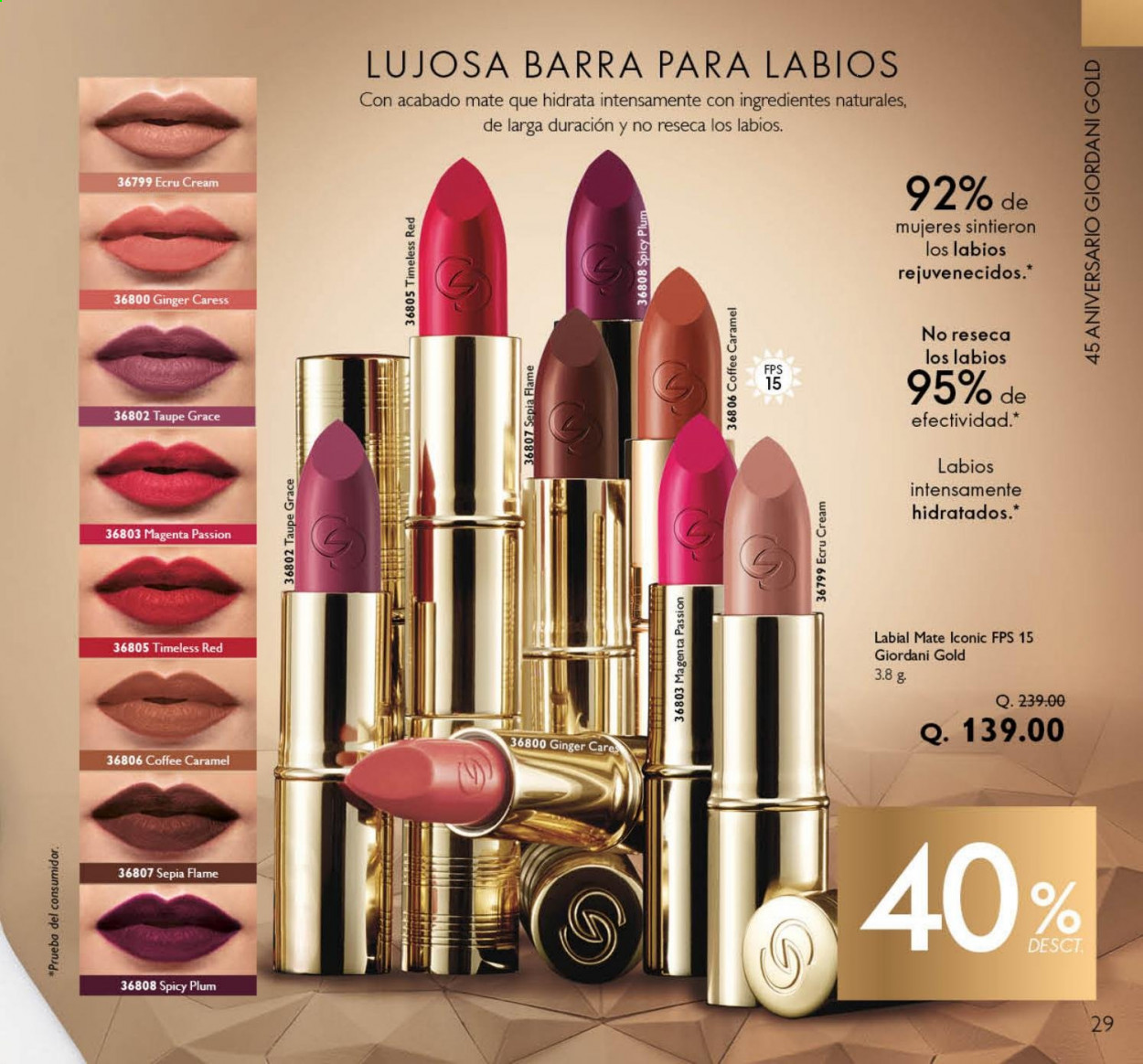 Catálogo Oriflame - 1.8.2021 - 31.8.2021. Página 29