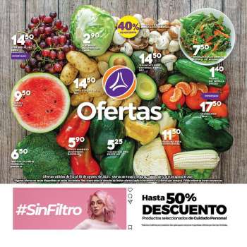 Folleto actual Supermercados La Torre - 12.8.2021 - 18.8.2021.