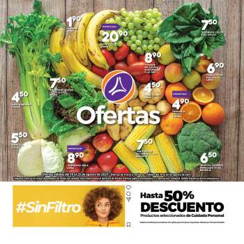 Folleto actual Supermercados La Torre - 19.8.2021 - 25.8.2021.