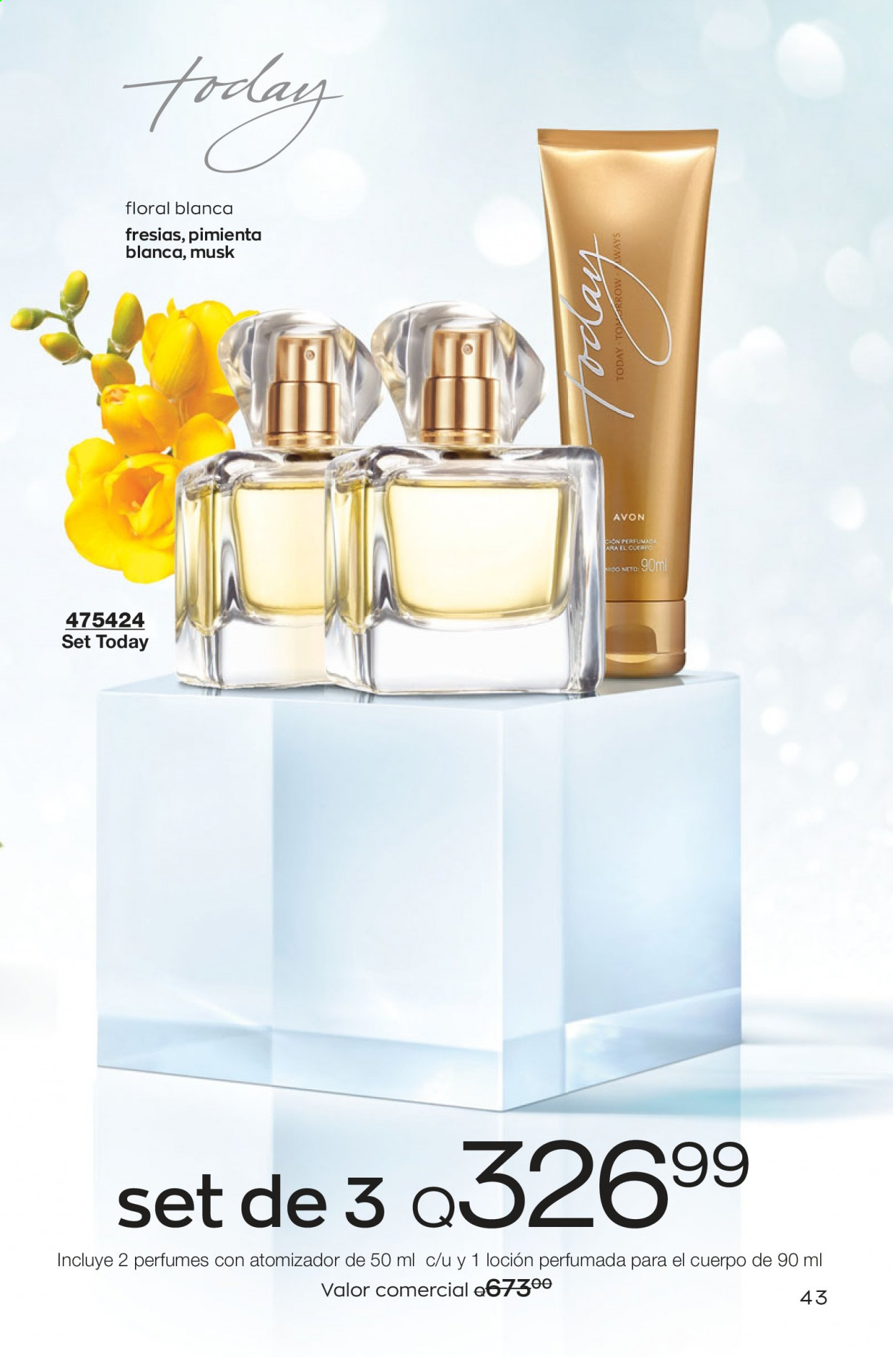 Catálogo Avon. Página 43