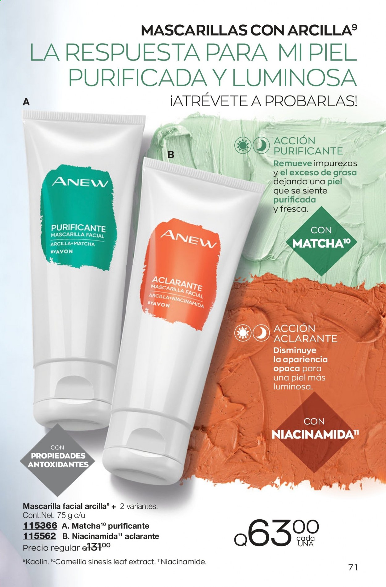 Catálogo Avon. Página 71