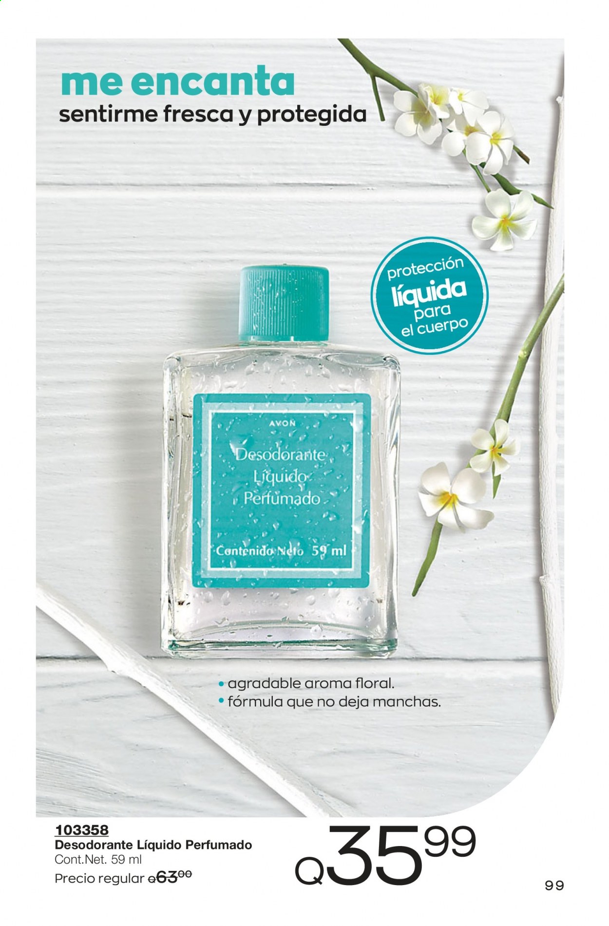 Catálogo Avon. Página 99