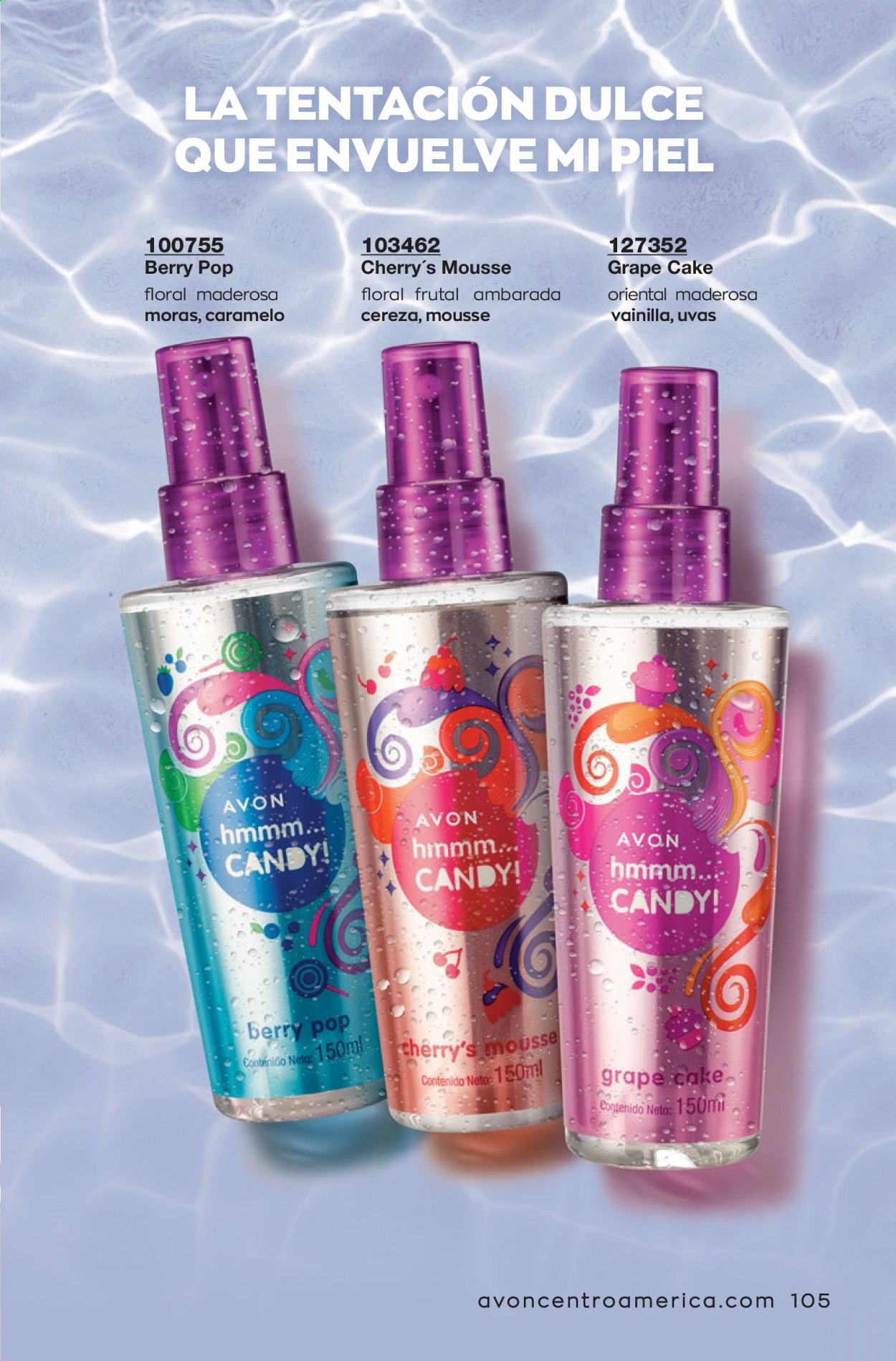 Catálogo Avon. Página 105