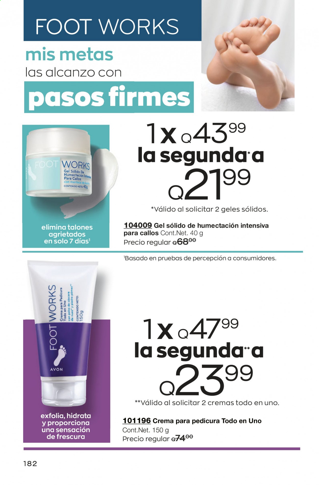 Catálogo Avon. Página 182