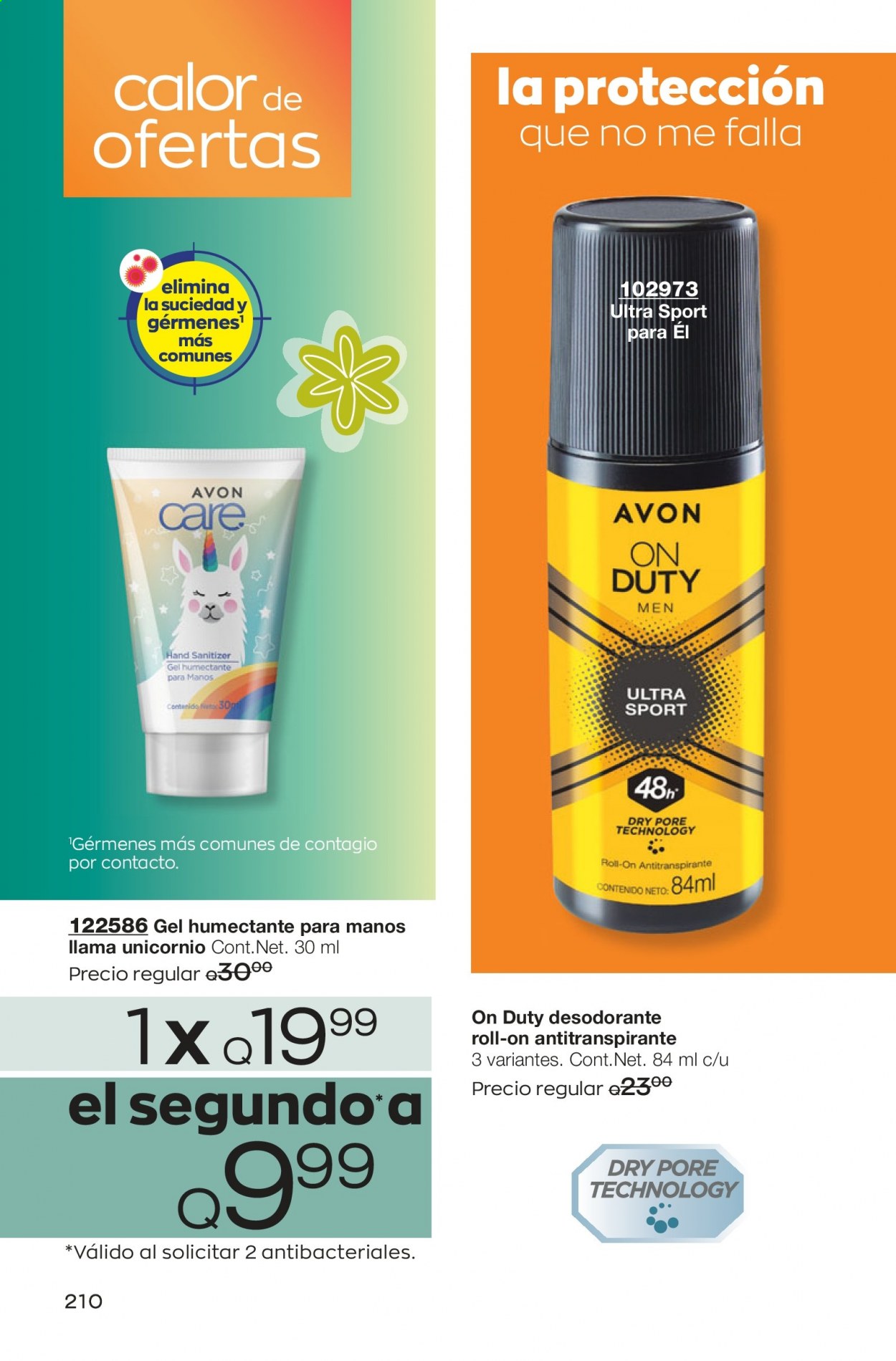 Catálogo Avon. Página 210