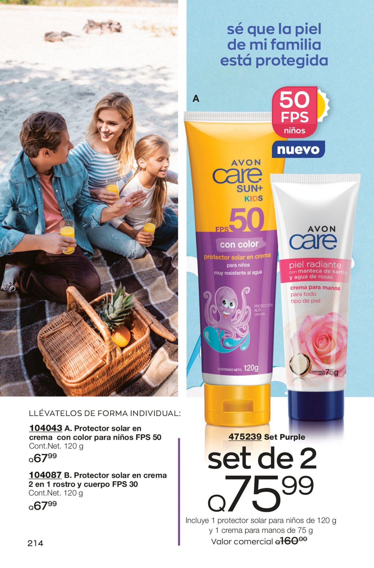 Catálogo Avon. Página 214