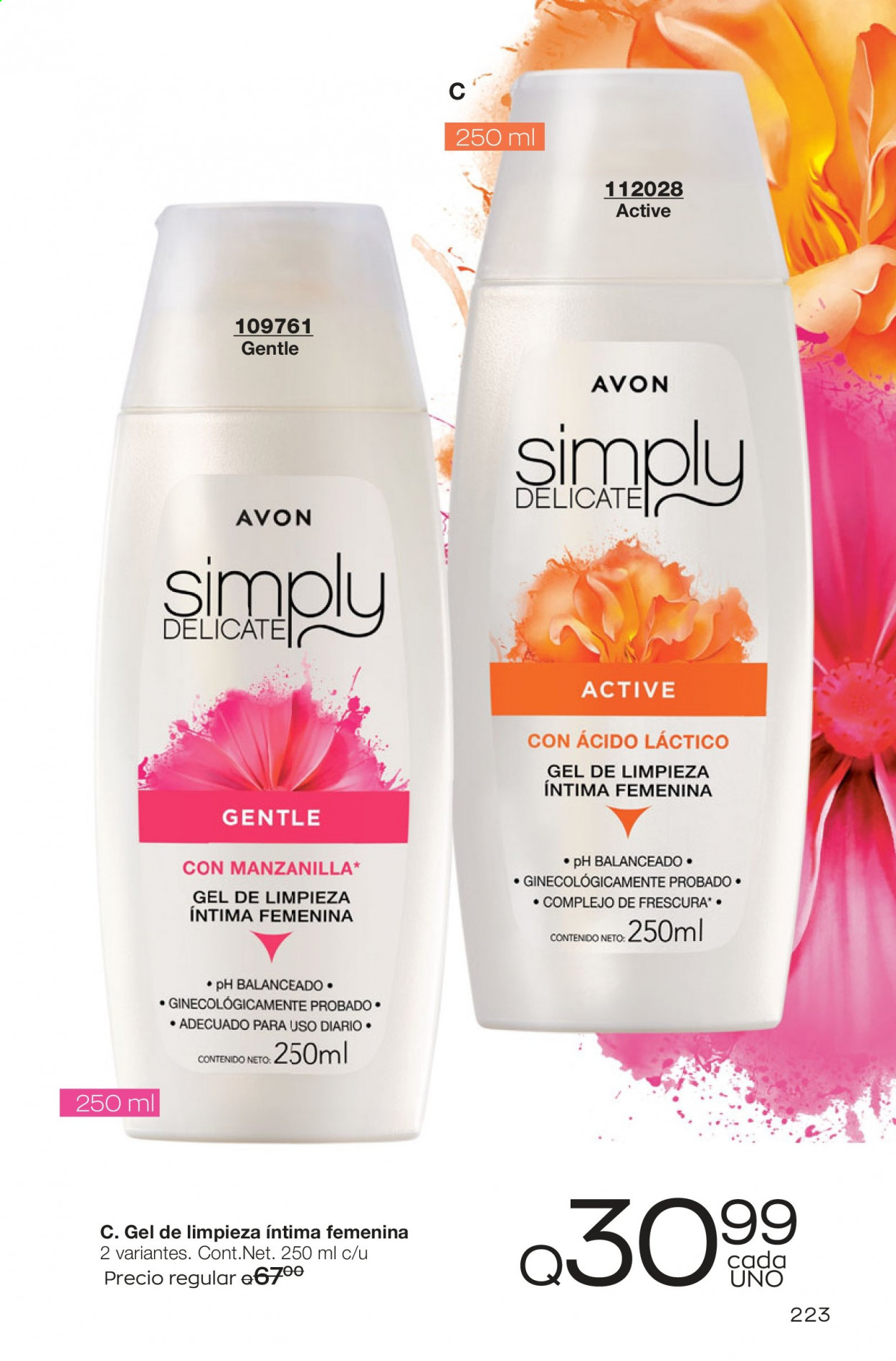 Catálogo Avon. Página 223