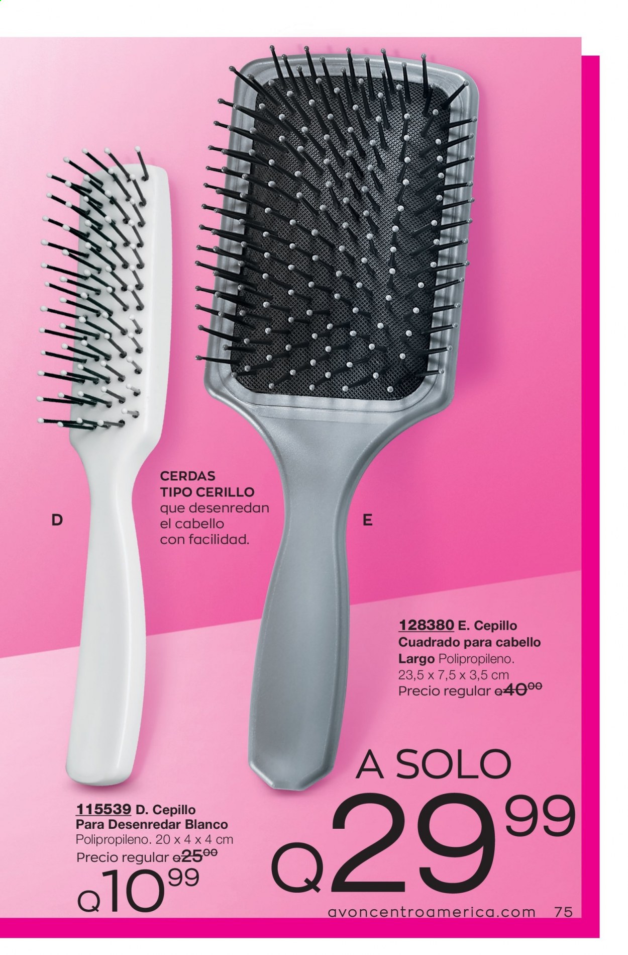 Catálogo Avon. Página 75