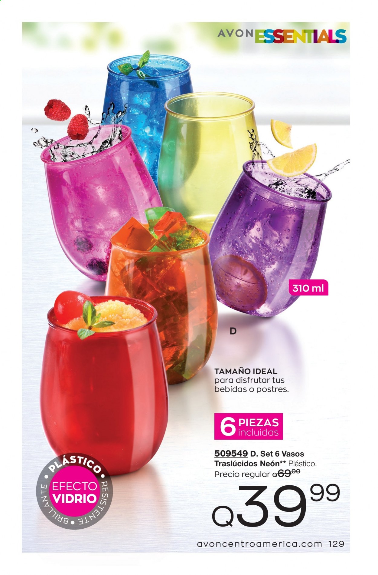 Catálogo Avon. Página 129