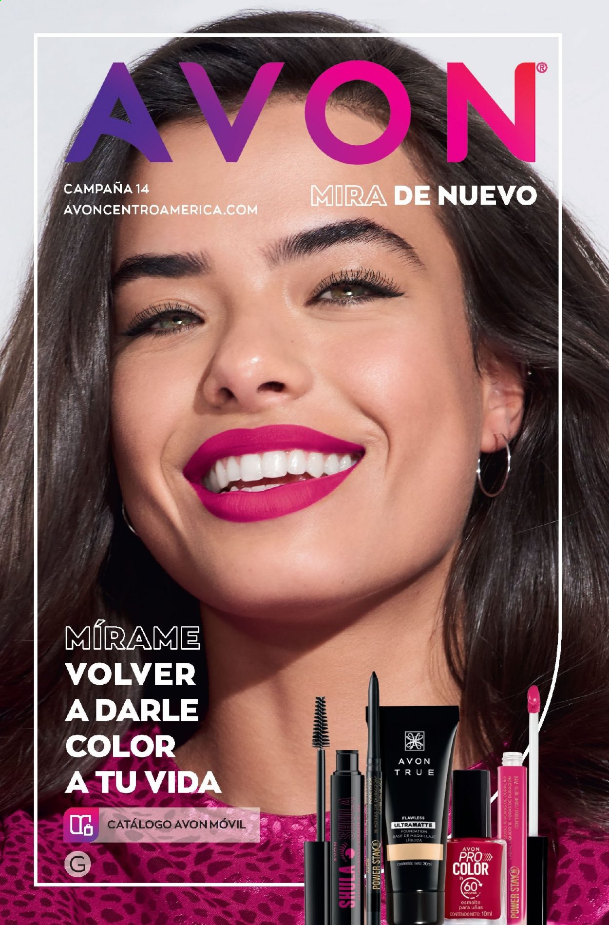 Catálogo Avon. Página 1