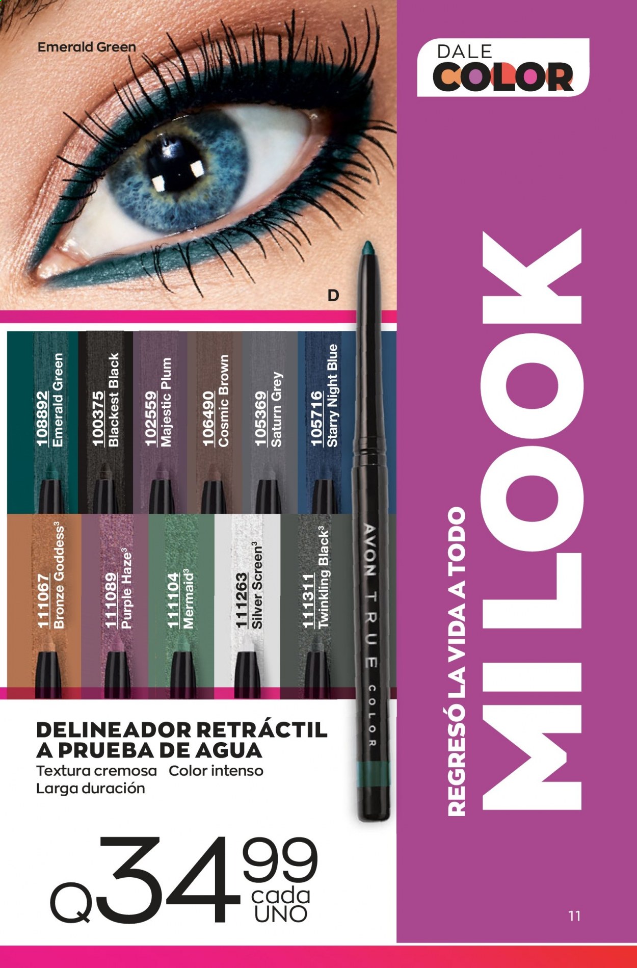 Catálogo Avon. Página 11