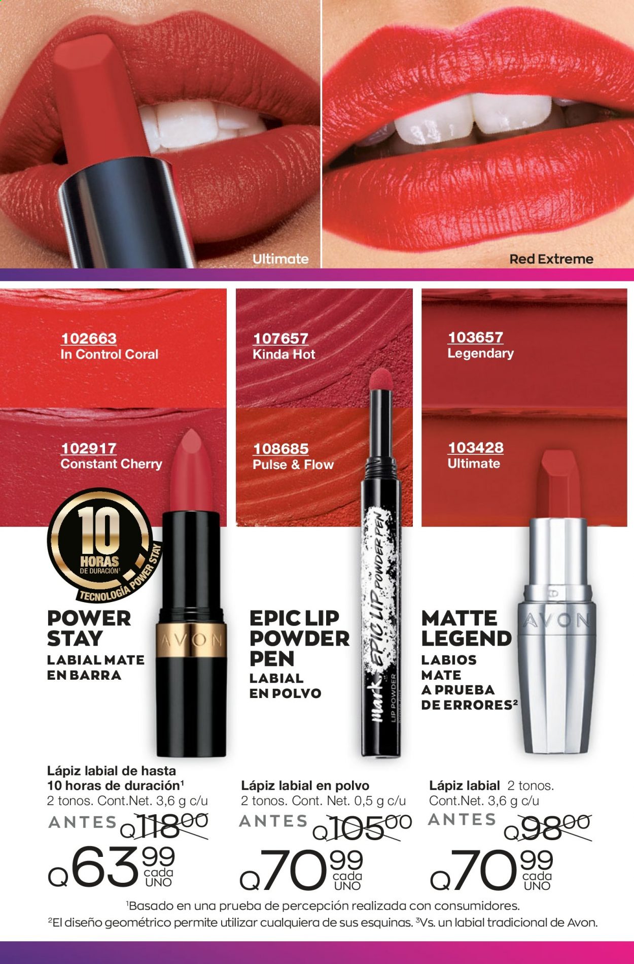 Catálogo Avon. Página 20