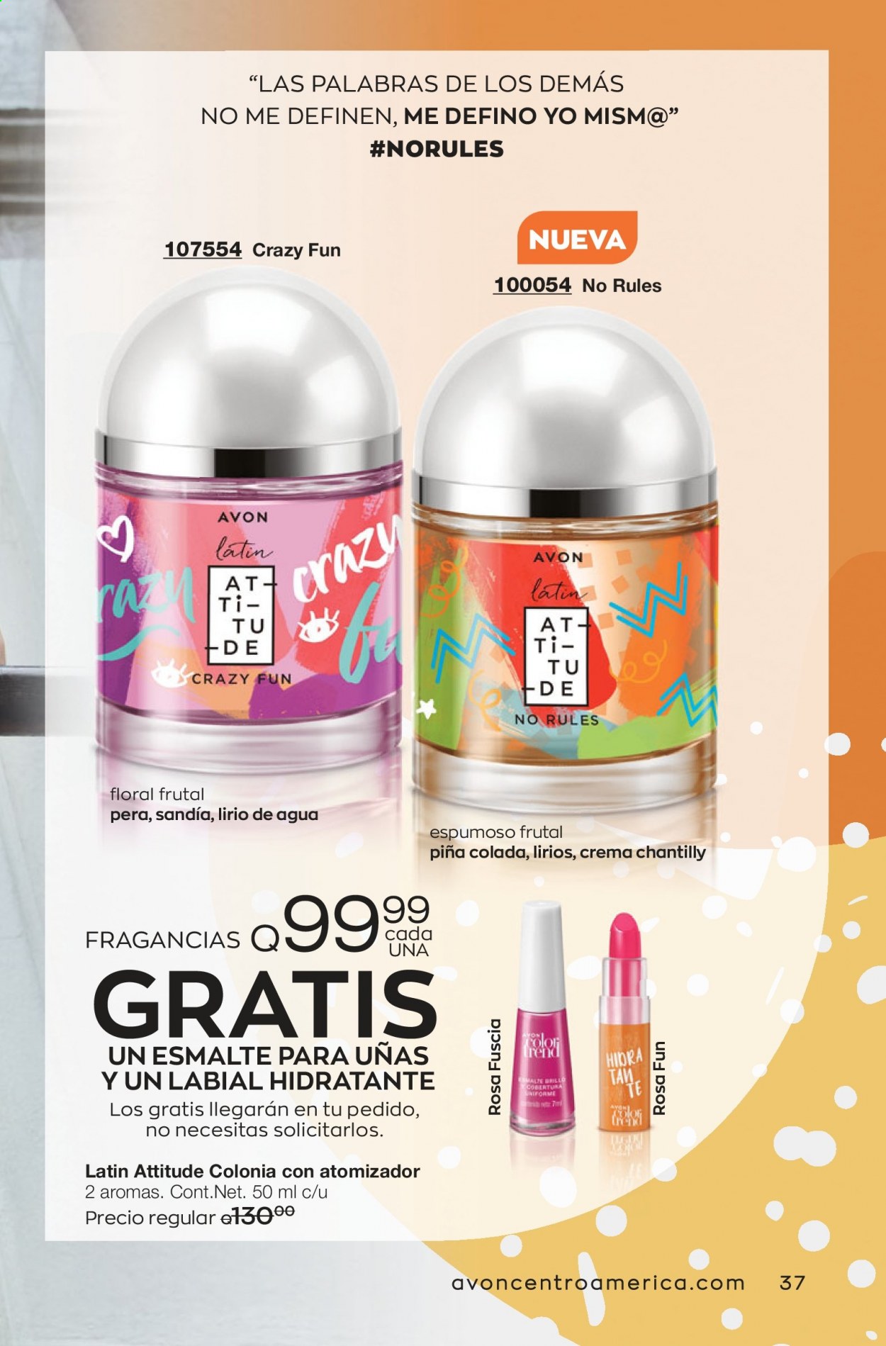 Catálogo Avon. Página 37