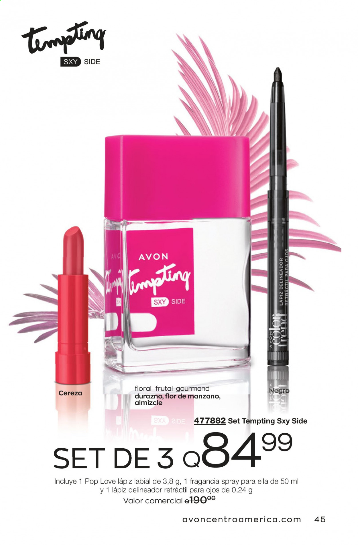 Catálogo Avon. Página 45