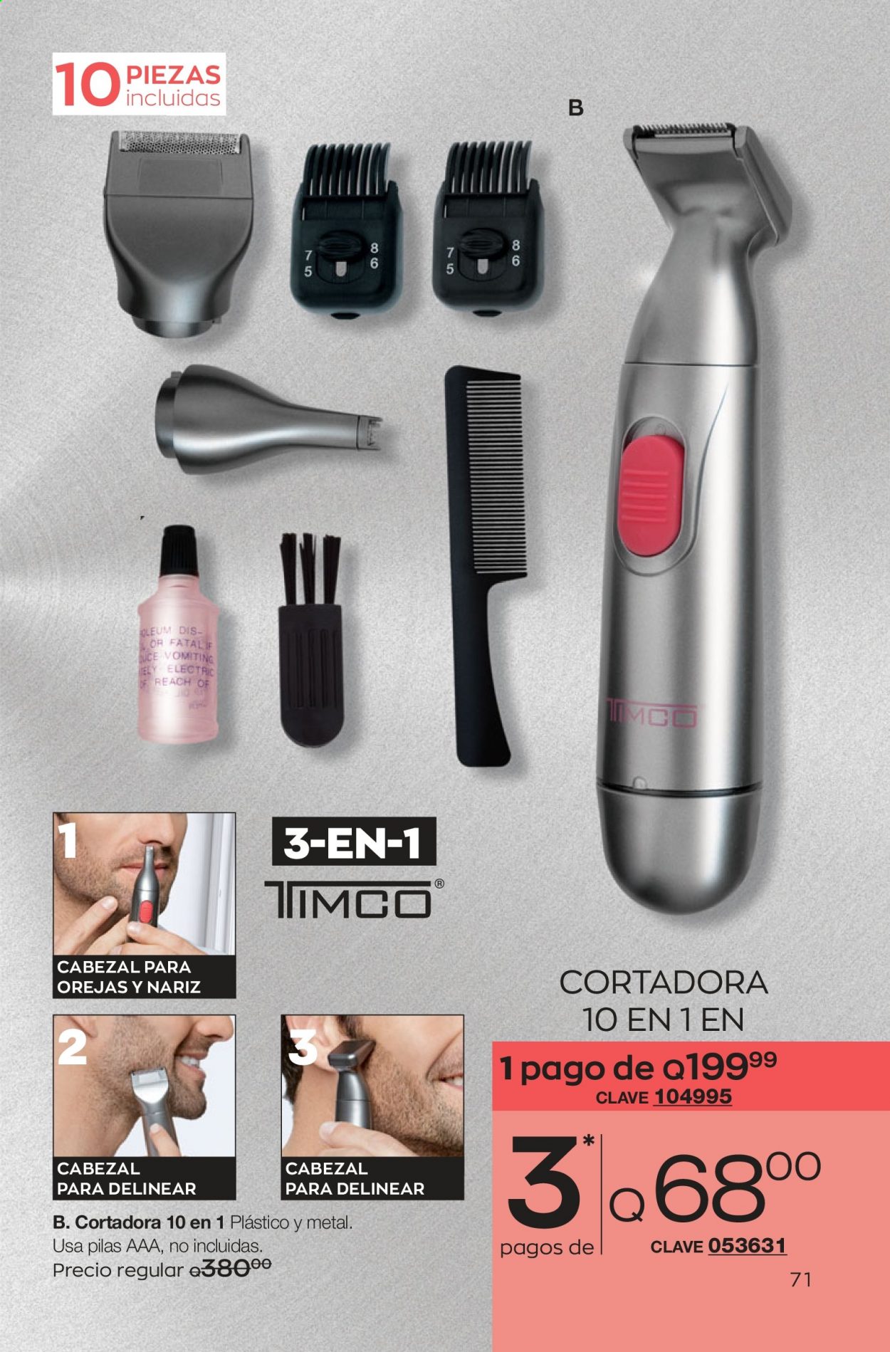 Catálogo Avon. Página 71