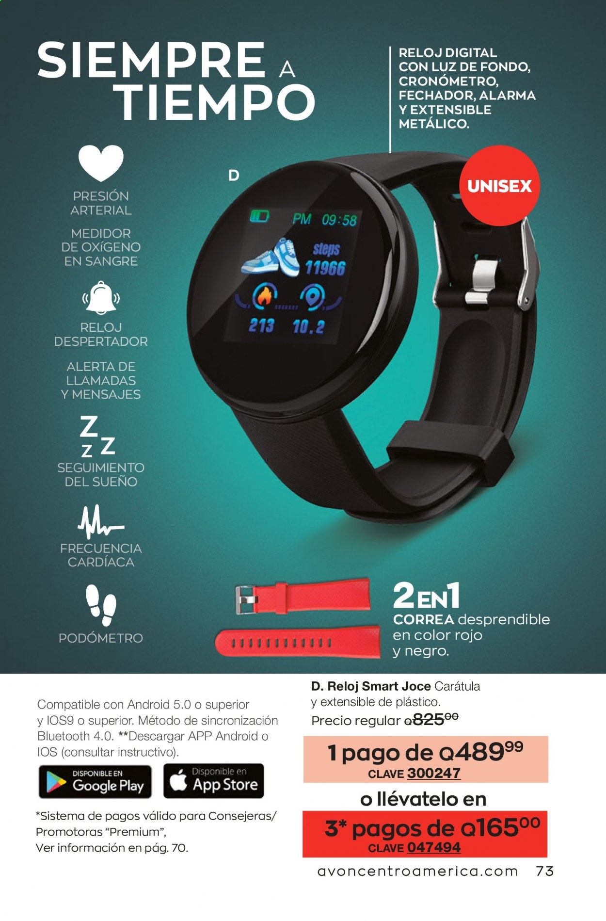 Catálogo Avon. Página 73