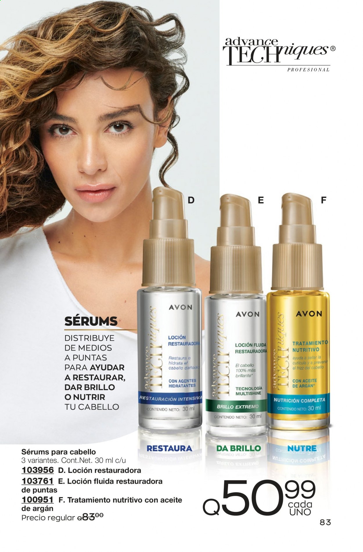 Catálogo Avon. Página 83