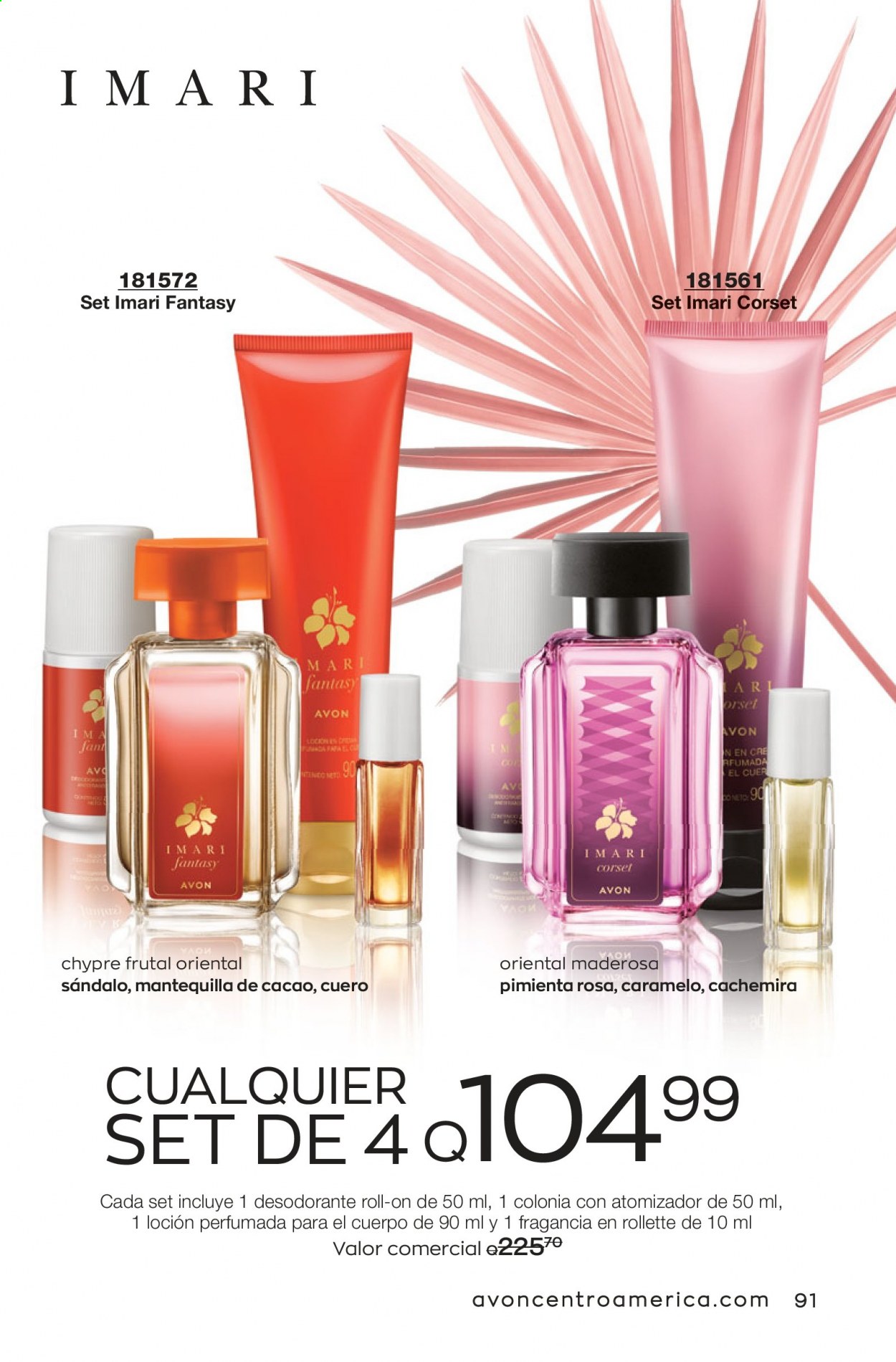 Catálogo Avon. Página 91