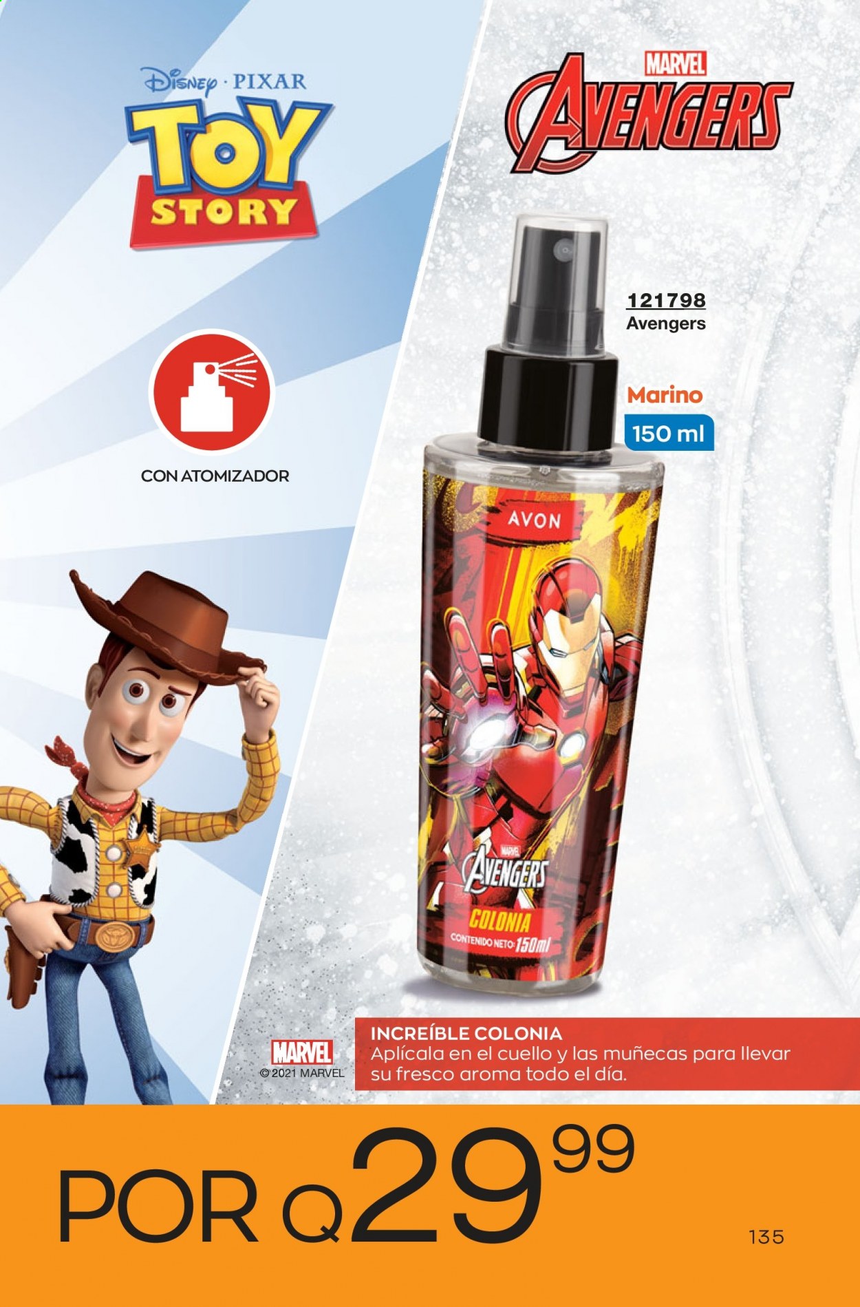 Catálogo Avon. Página 135