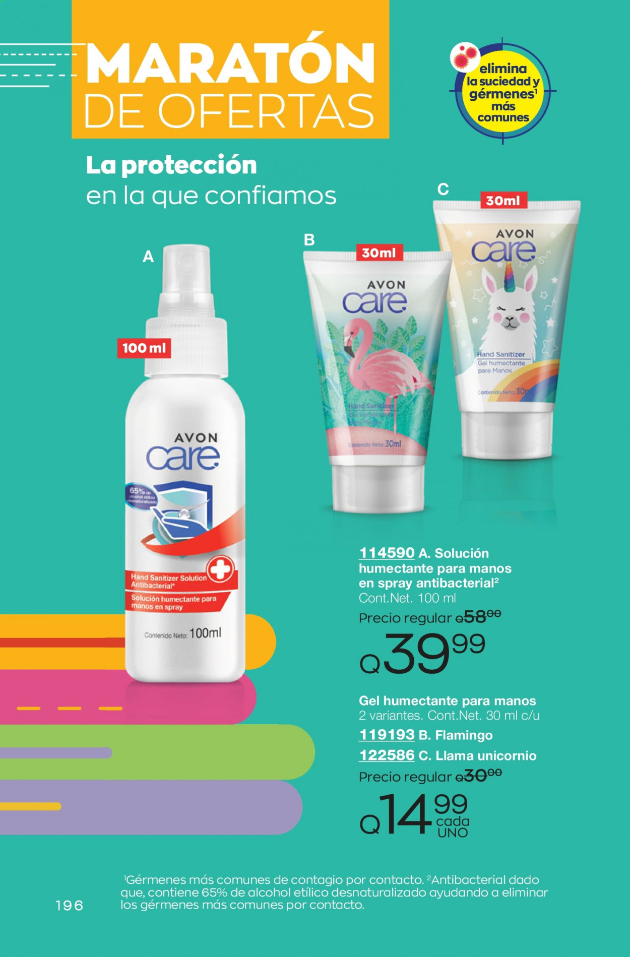 Catálogo Avon. Página 196