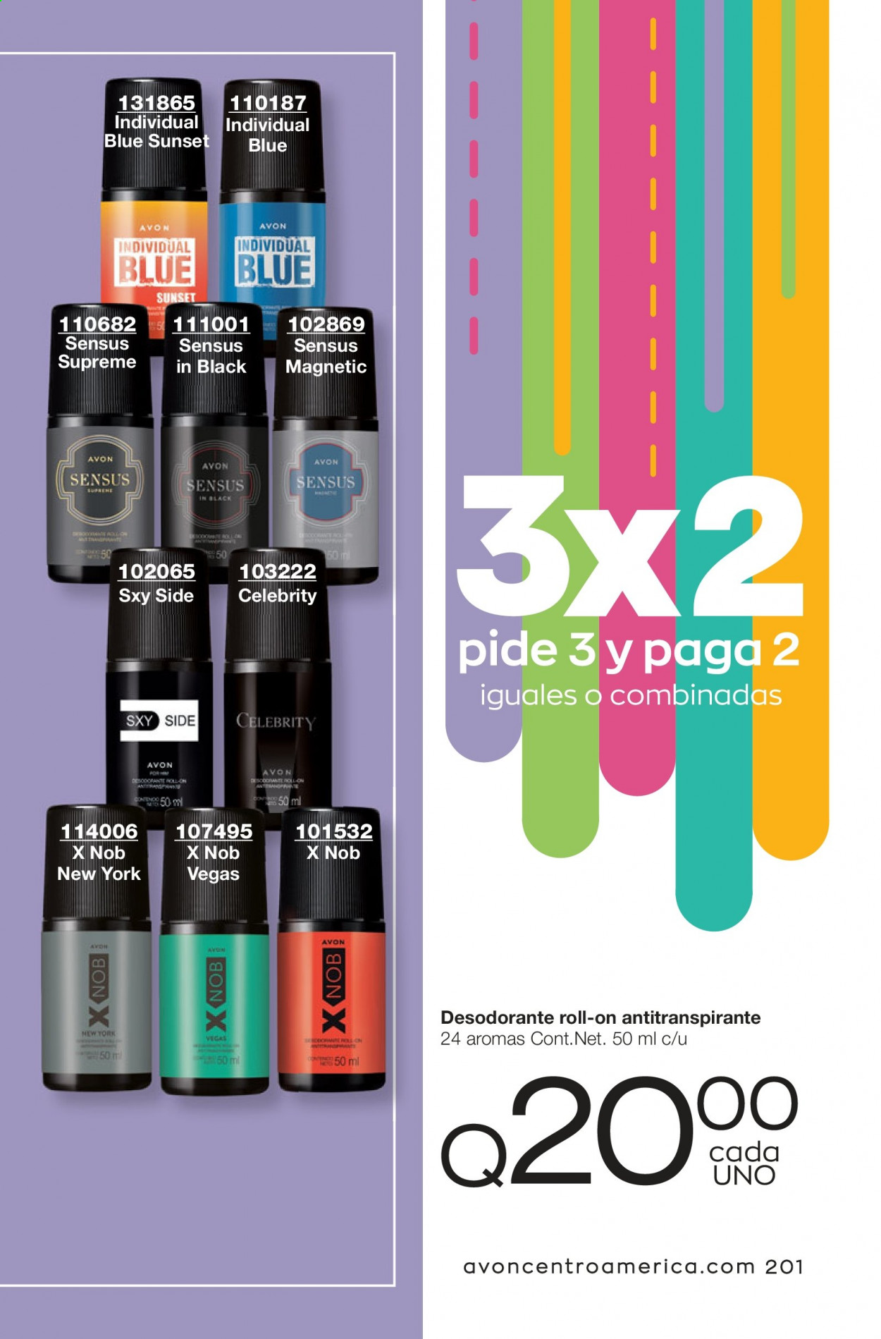 Catálogo Avon. Página 201