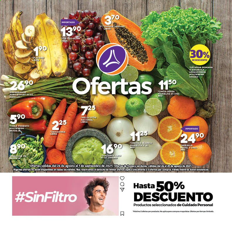 Catálogo Supermercados La Torre - 26.8.2021 - 1.9.2021. Página 1