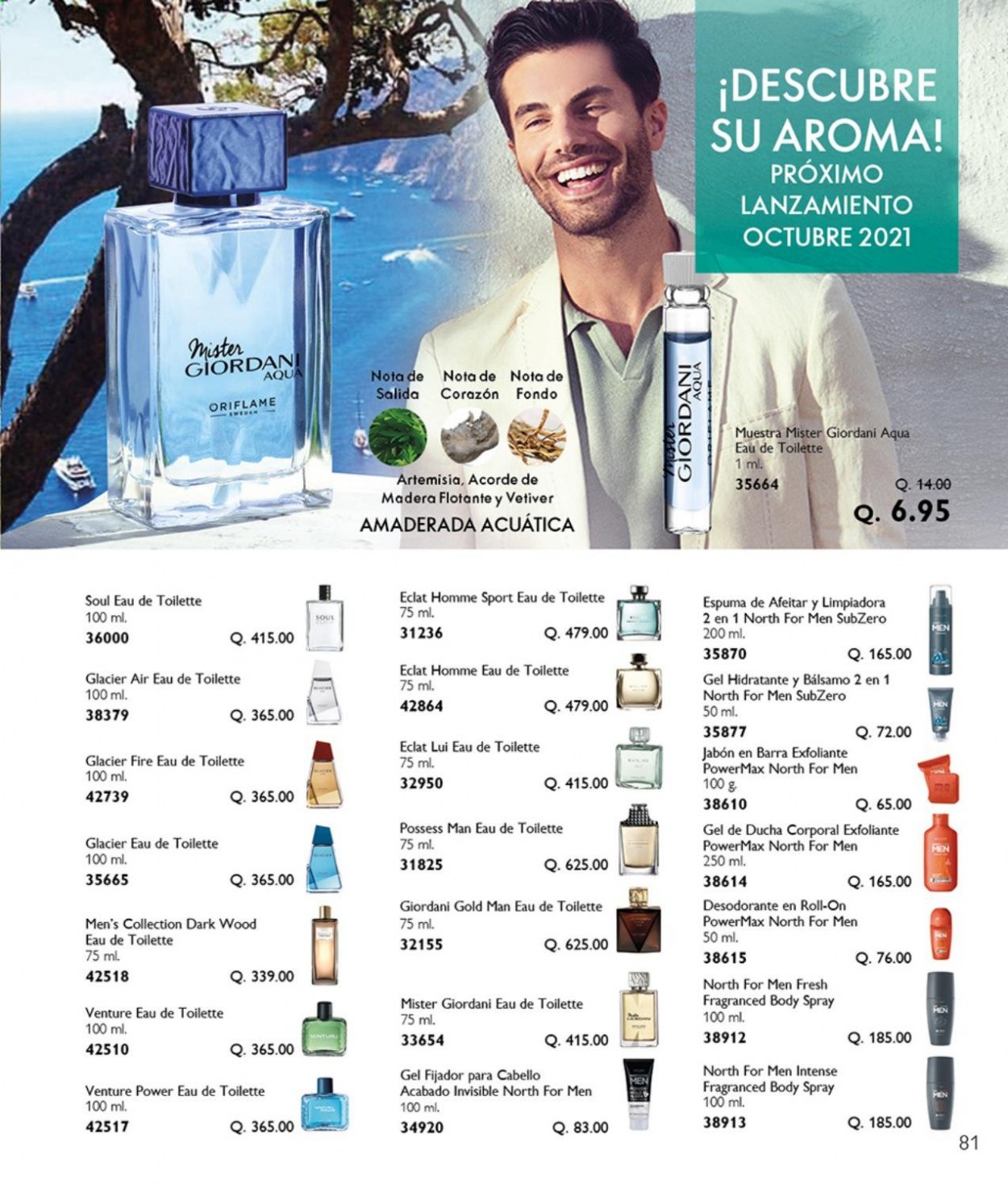 Catálogo Oriflame - 1.9.2021 - 30.9.2021. Página 81