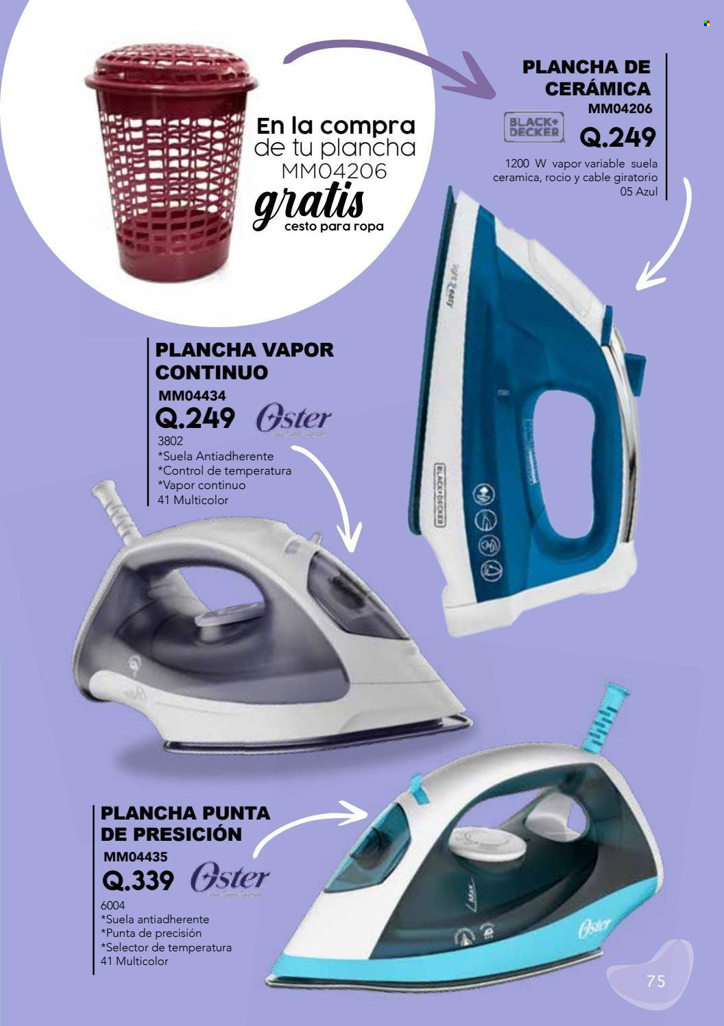 Catálogo Multimodas. Página 75