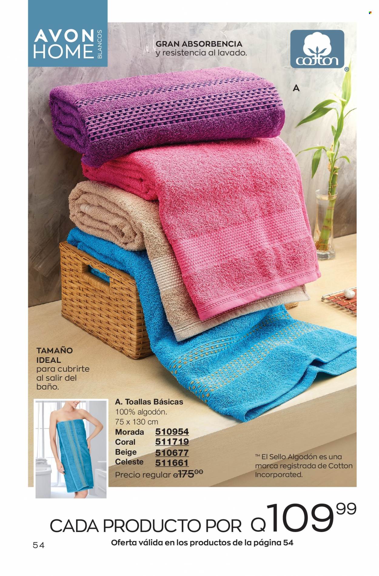 Catálogo Avon. Página 54