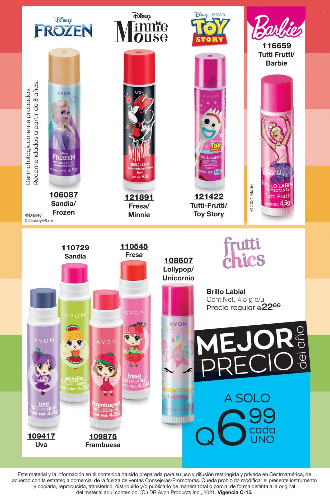 Catálogo Avon. Página 154