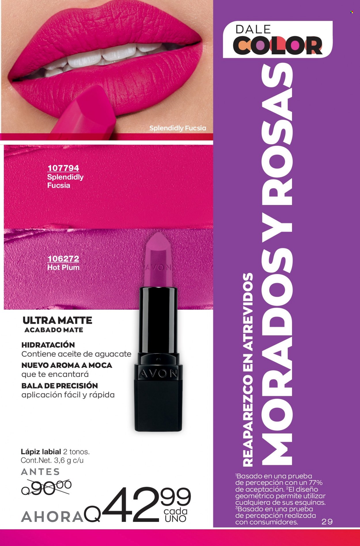 Catálogo Avon. Página 29