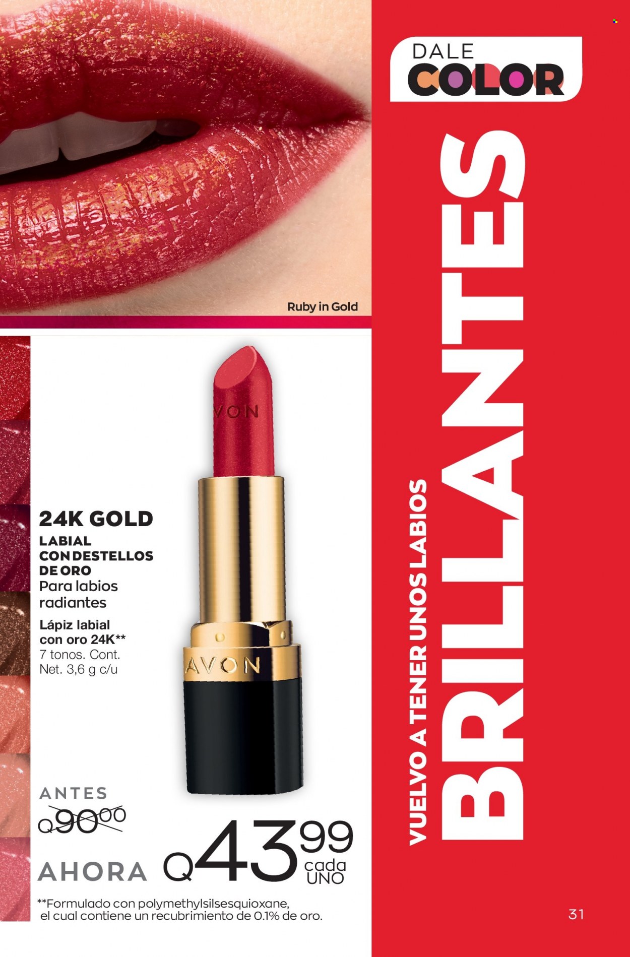 Catálogo Avon. Página 31
