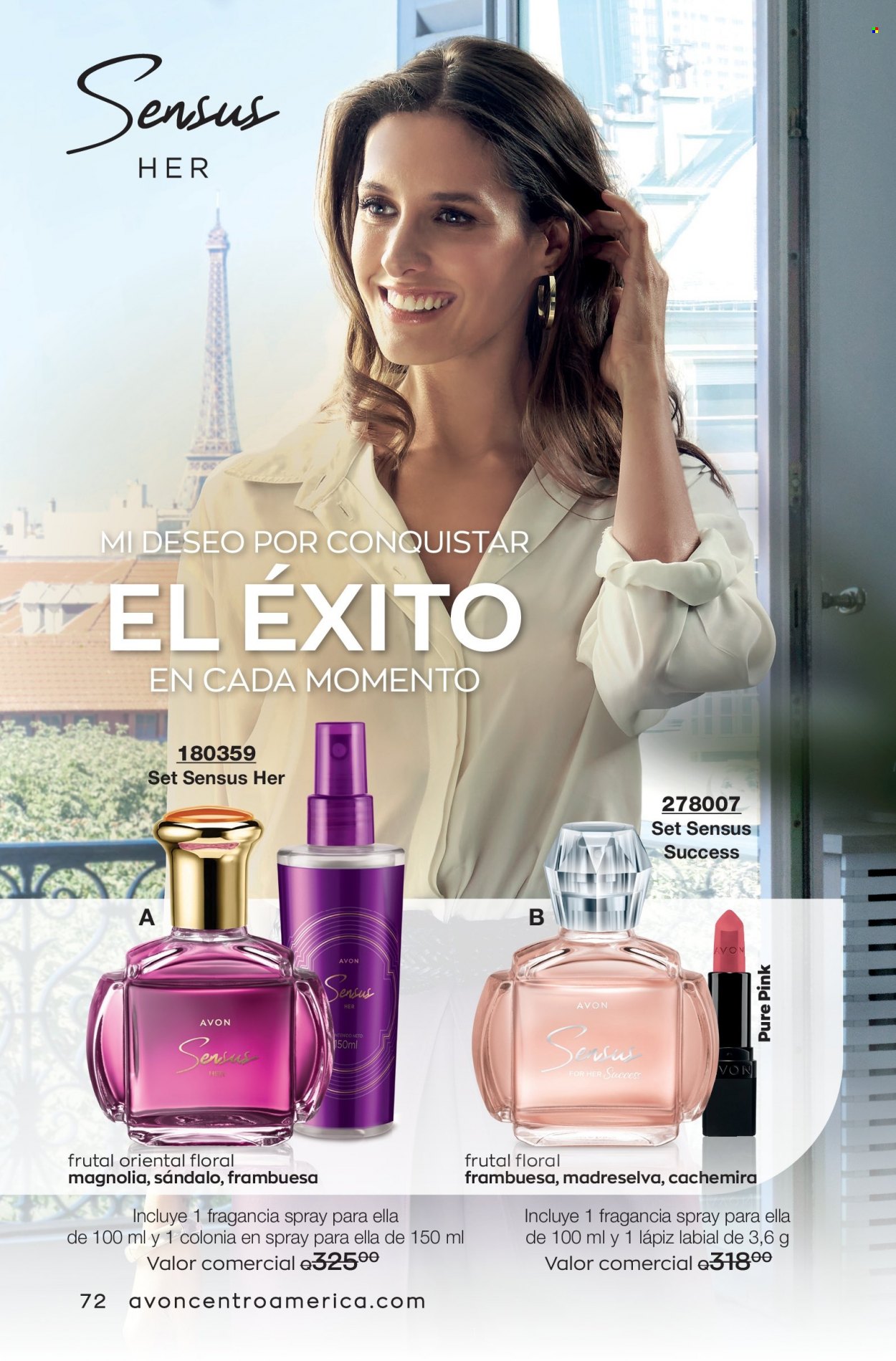 Catálogo Avon. Página 72